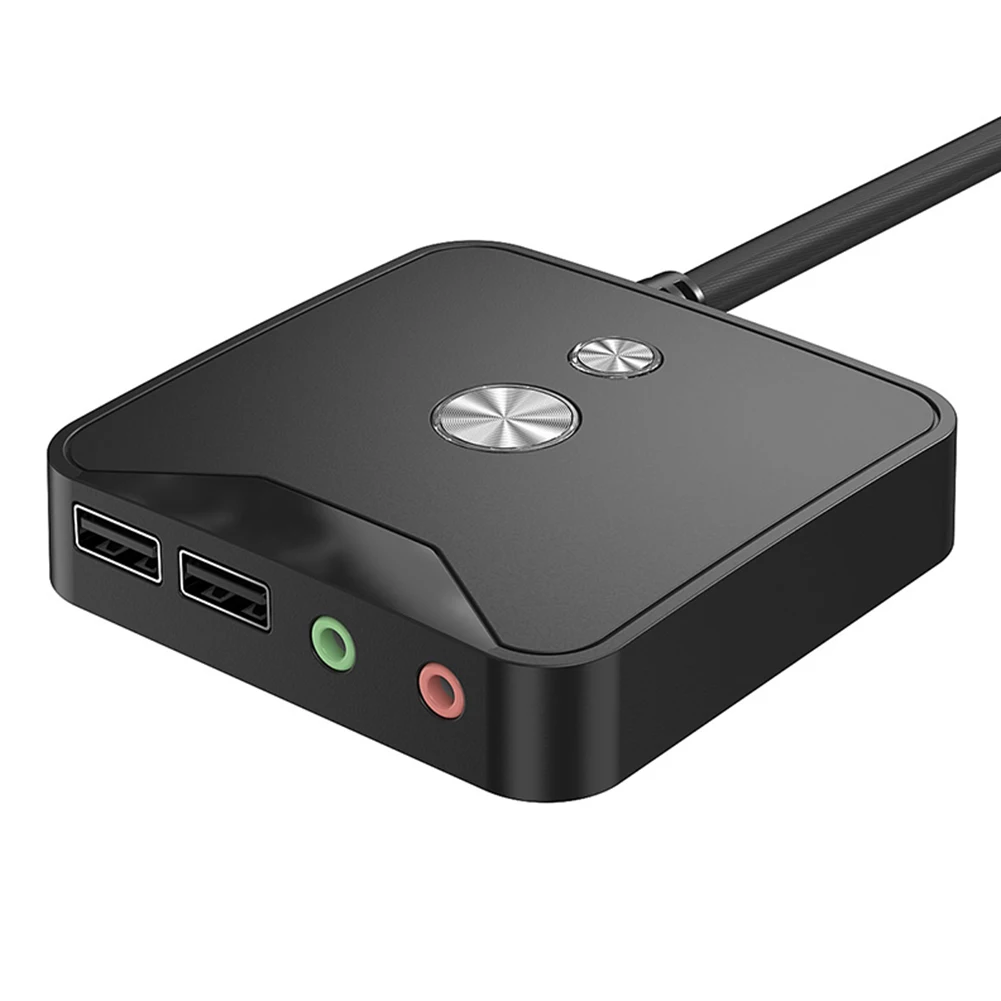 ComputerDesktopPowerSwitchButtonWithDualUSBAudioPortRemote