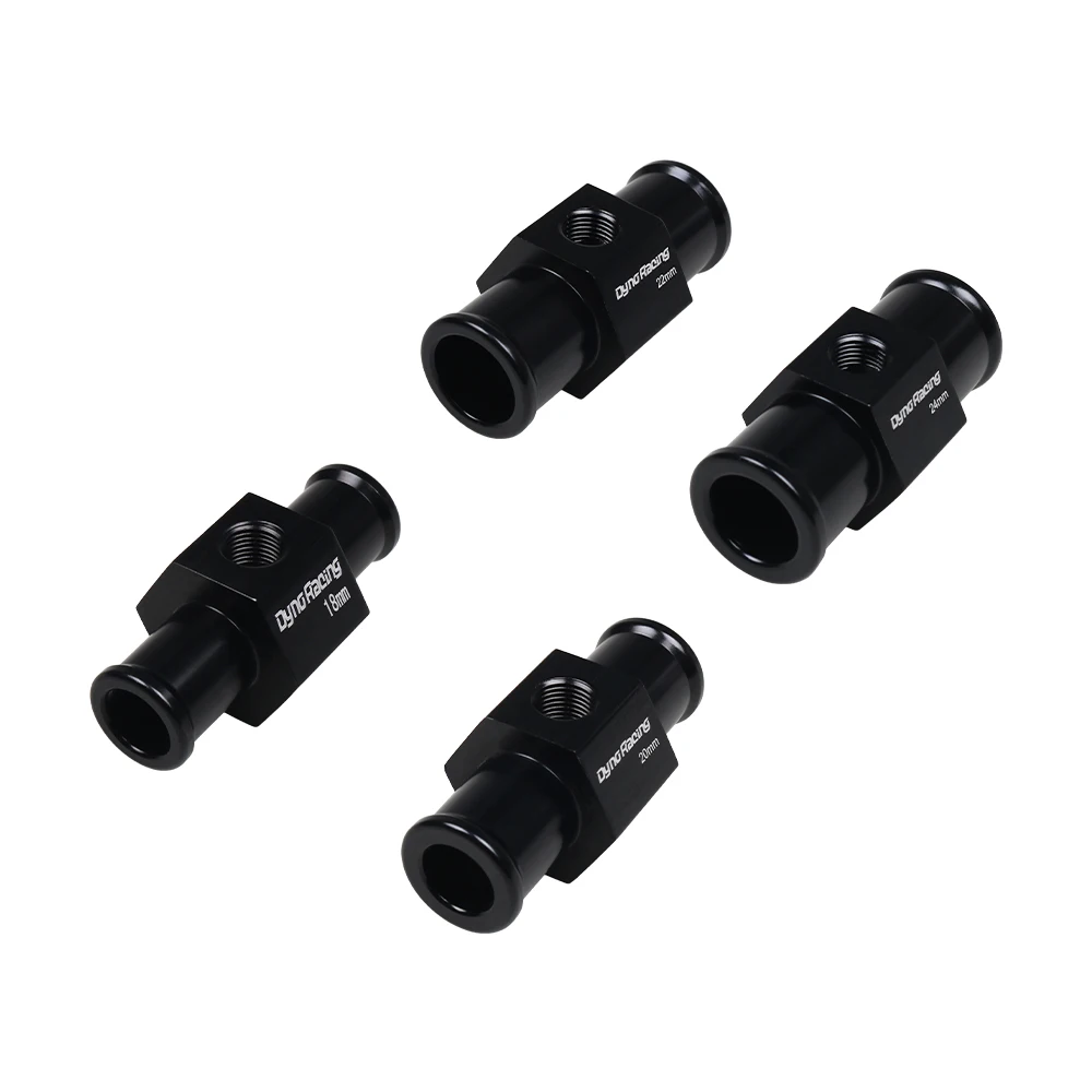 18MM 20MM 22MM 24MM 블랙 수온계 라디에이터 온도계 수온 조인트 파이프 센서 호스 어댑터