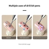 Acrylic Dual Ended Nail Dotting Pen Crystal Beads Handle Rhinestone Studs Picker Wax Pencil Gel UV Brush Manicure Nail Art Tools 3