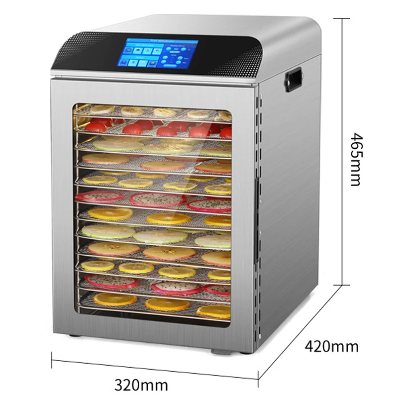 Intelligent dried fruit machine household and commercial touch screen fully automatic fruit and vegetable meat food drying 2