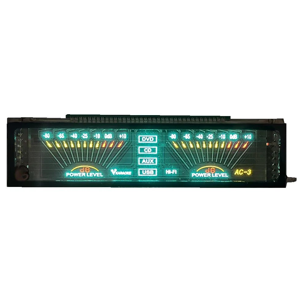 Voice-Activated LED Music Spectrum Display with Adjustable Sensitivity