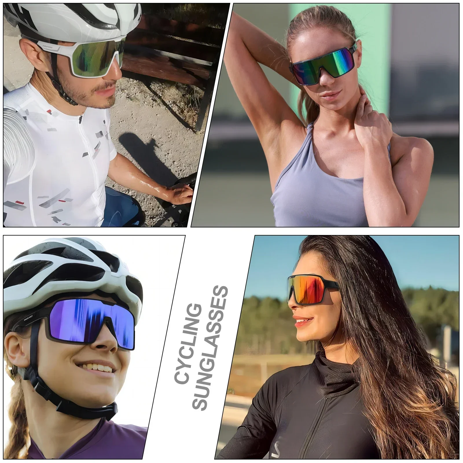 Nuevos Hombr Mujer Polarizadas 3 Lent Conjunto Ciclismo Gafas De Sol Deport MTB Bicicleta Gafas Montar En Carretera UV400 Pejo Bicicleta Gafas - AliExprs