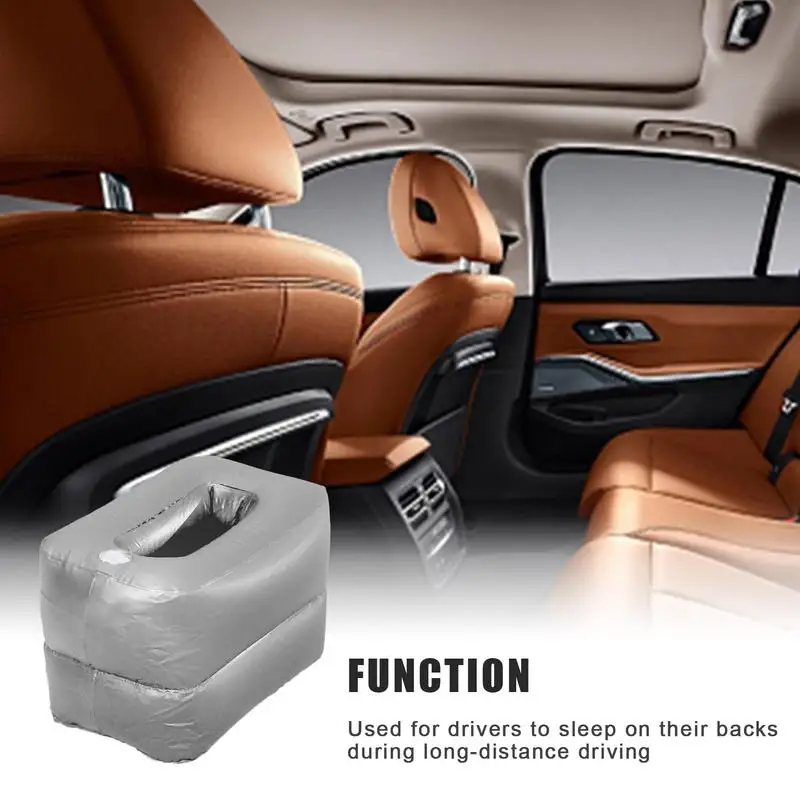 Car Air Mattress Leakproof Car Travel Inflatable Mattress Air Bed Back Seat SUV Rear Clearance Pad Accessories for Self-Driving