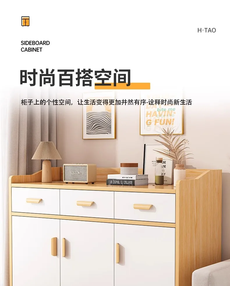 Nordic White Cabinets The Living Room Luxury Craft Art Fashion Display Cabinet Aesthetics Drawers Vitrine Home Furniture