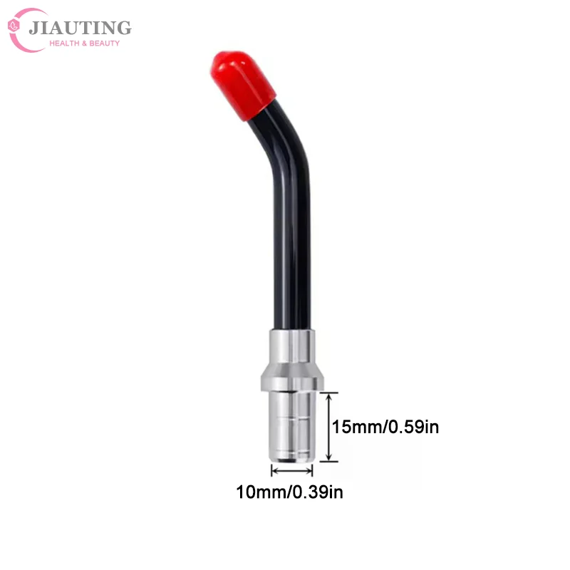 1개입 범용 치과용 LED 광중합기 라이트 가이드 팁, 치과용 광중합 램프 광섬유 막대 팁, 스테인리스 스틸 치과 장비