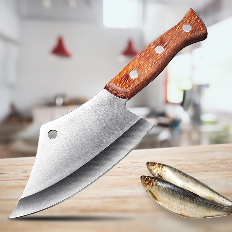 

Utility Pocket Kitchen Knife Mini Fish Knife Pizza Knives Cheese Pizza Cake Knives Slaughtering Cooking Slicing Korea Cleaver