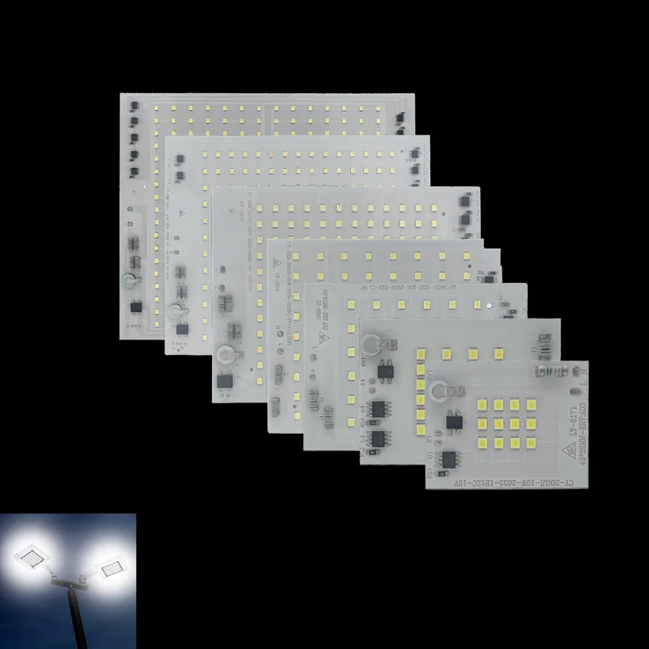 LED Lights 220V 200W SMD2835 LED Chip Matrix 10W 20W 30W 50W for Lighting Accessories