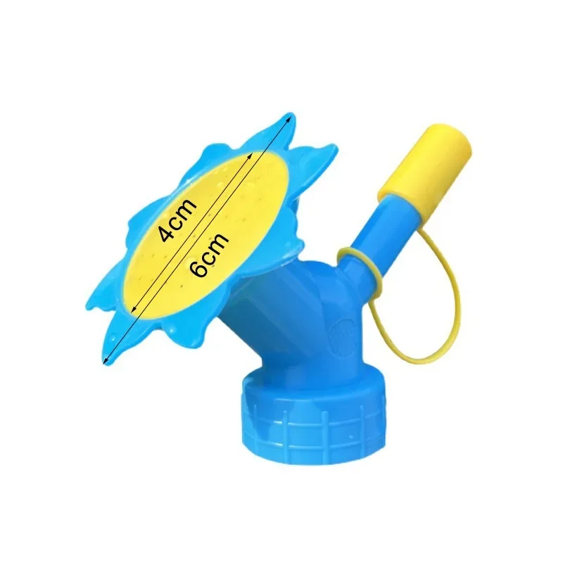 Watering can 2-In-1 Bottle Cap Sprinker Home Garden Mini Watering Can Double Head Water Spout Bonsai Nozzle Indoor Outdoor Seedling Plant