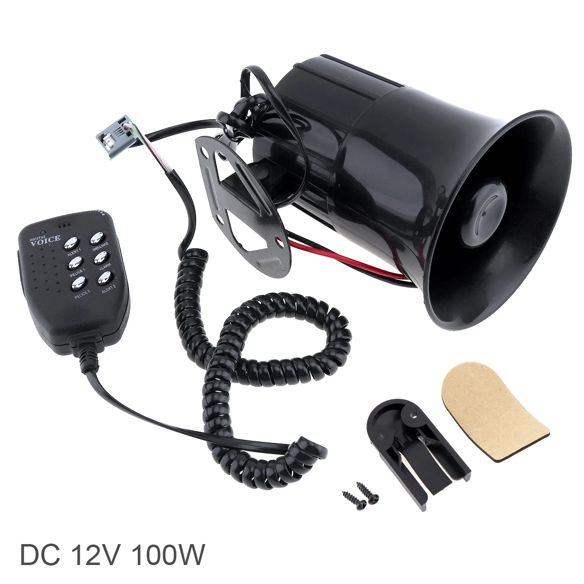 Sirena Da Interno 12V 120dB Con Luce &ndash; Sistema Di Allarme Cablato Robusto