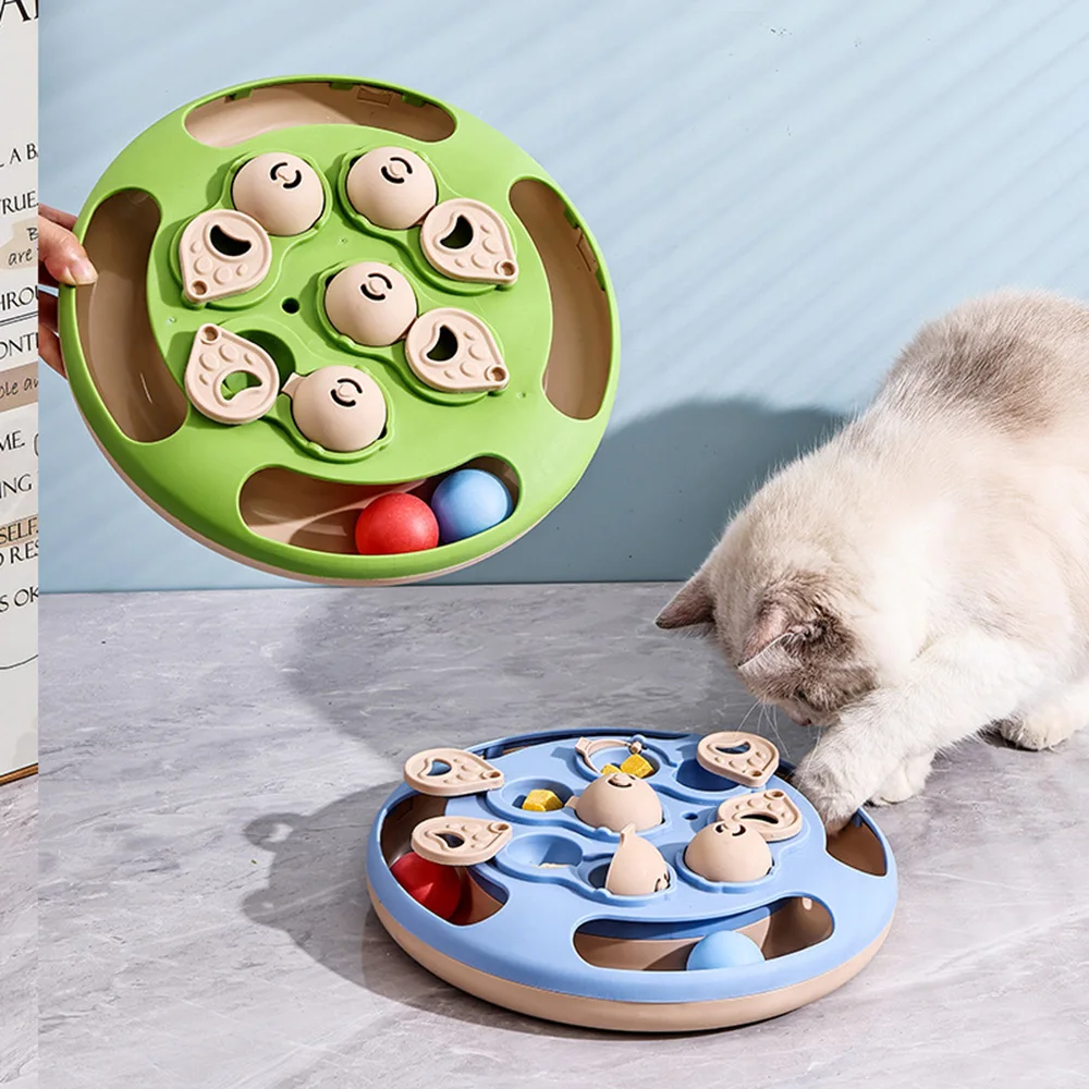 Interactive Cat Puzzle Feeder