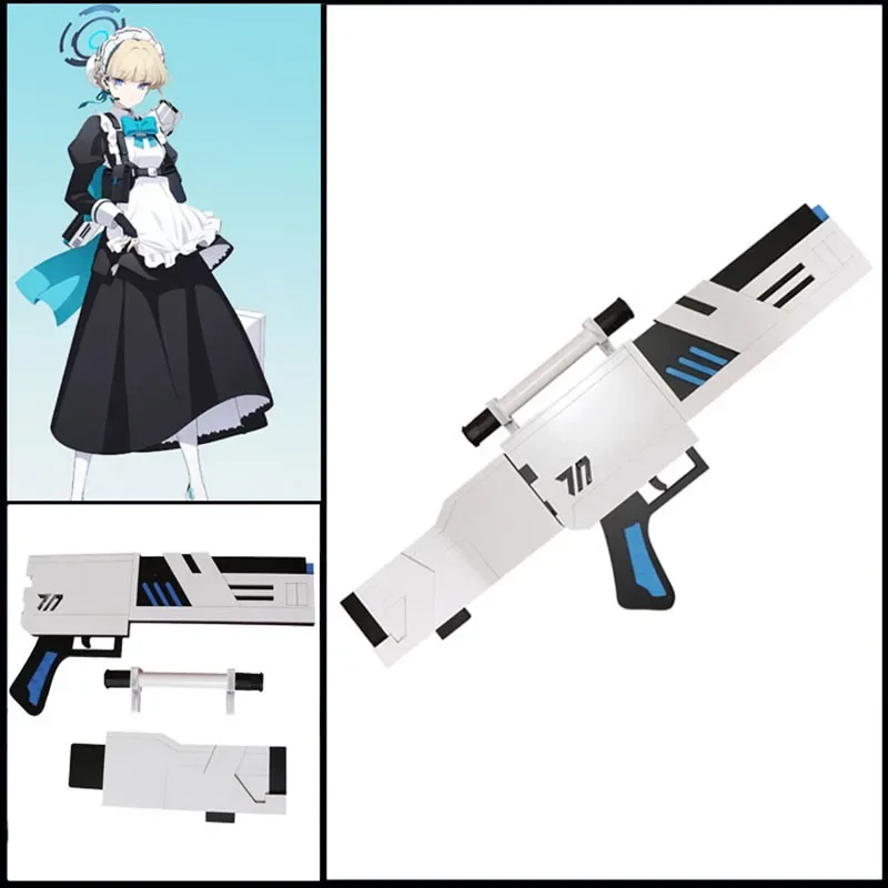 

Game Anime Blue Archive Asuma Toki Cosplay Costume Women Lolita Maid Uniform Long Dress Daily Suit Unisex Role Play Clothing