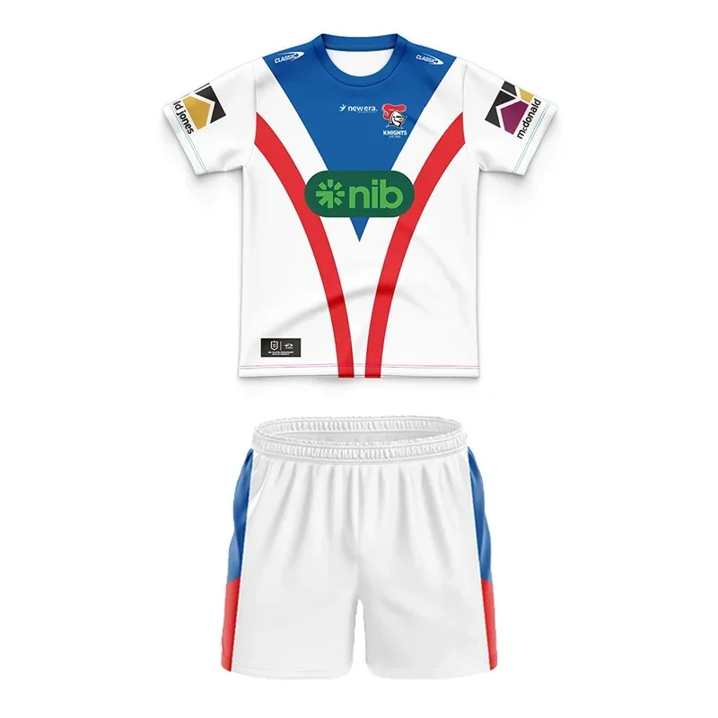 thumbnail image 1 of Camiseta de rugby local/visitante para niños de los Knights 2024, talla: 16-26 (nombre y número personalizados impresos), 1 of 5