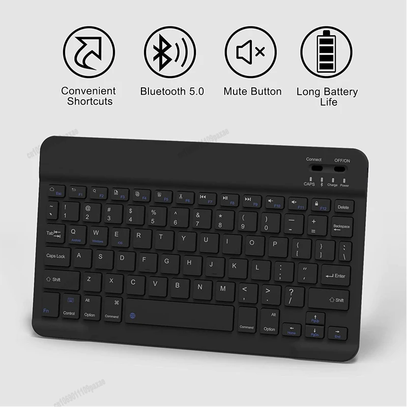 Premium Keyboard Case for 12.4-Inch Tablets - Magic Cover Edition