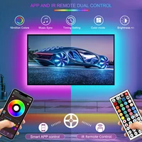 RGB Led Strip Lights 5m 10m 20m 30m Led Room Light with APP Control Flexible Ribbon Luces Led Tape for Room Bedroom Decoration 4