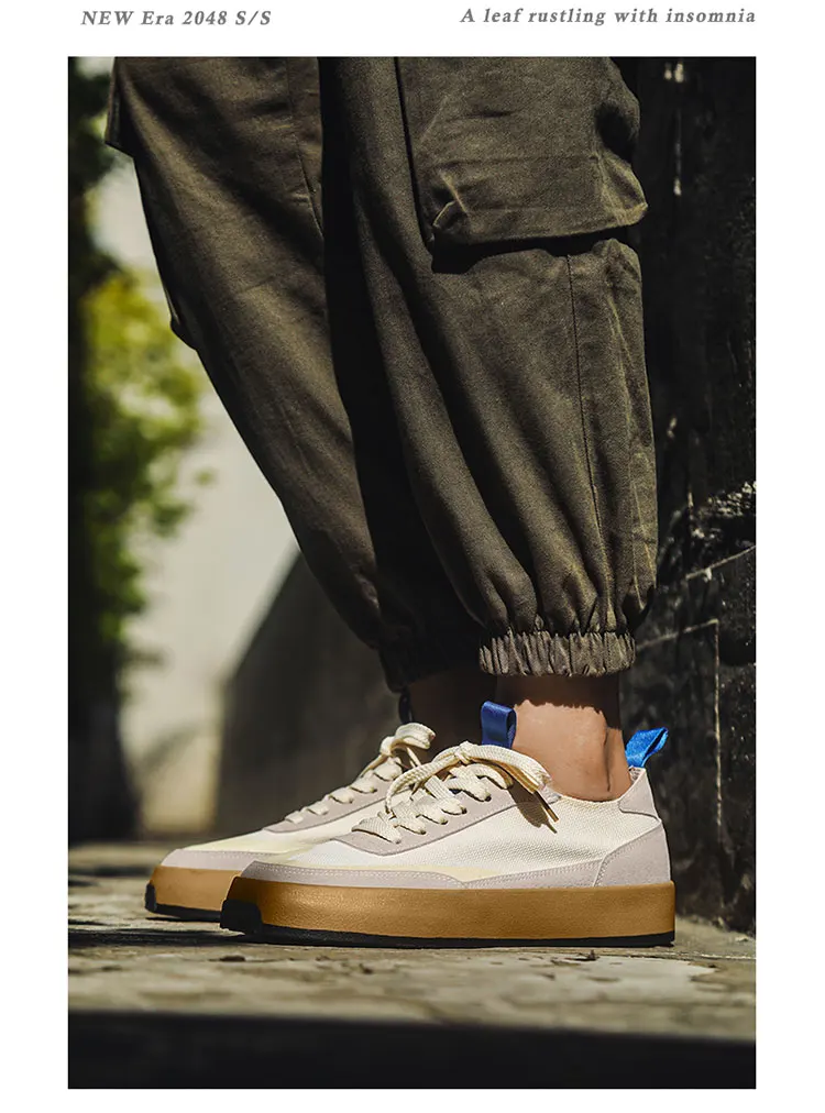 Lightweight Men's Canvas Shoes Comfortable Low-cut Vulcanized Footwear Men Espadrille Non-slip Casual Sneakers Men Flats 2024