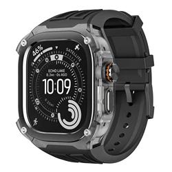 Luxury Watch Strap Kit with Protective Case - 49mm (Black)