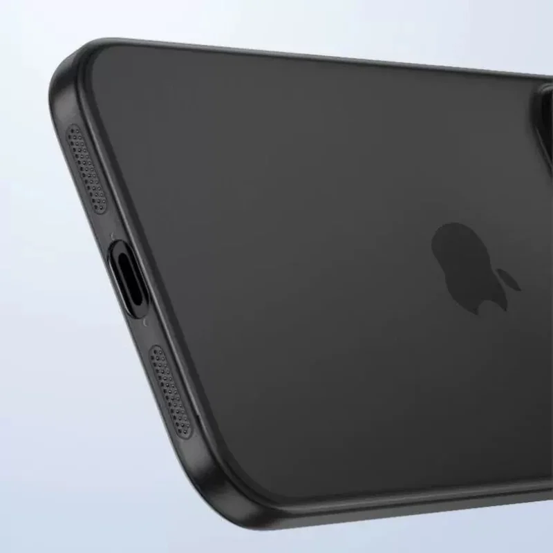Luxury Ultra Thin Matte Translucent Hard Phone Case - Shockproof Bumper Cover