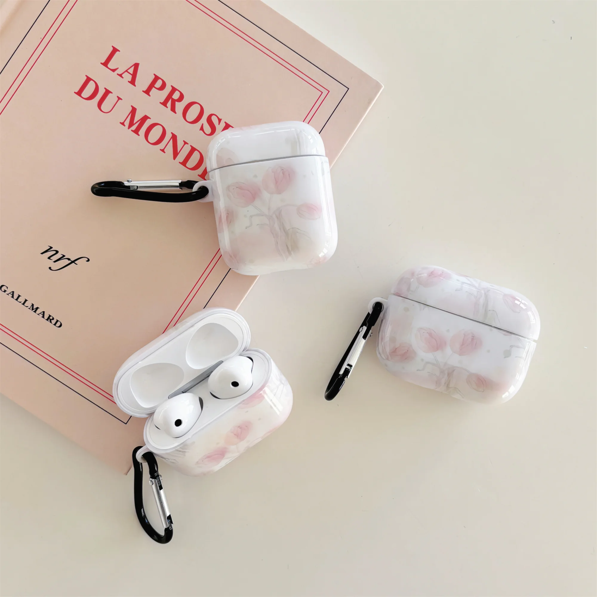 Classic Tulip Flowers Case for AirPods