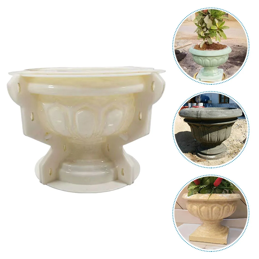 

Large Pot Molds Mold Cement Flower Concrete Mould Plastic Planter Making Bonsai Moulds Pots Urn Hexagonal Vase Resin Soap