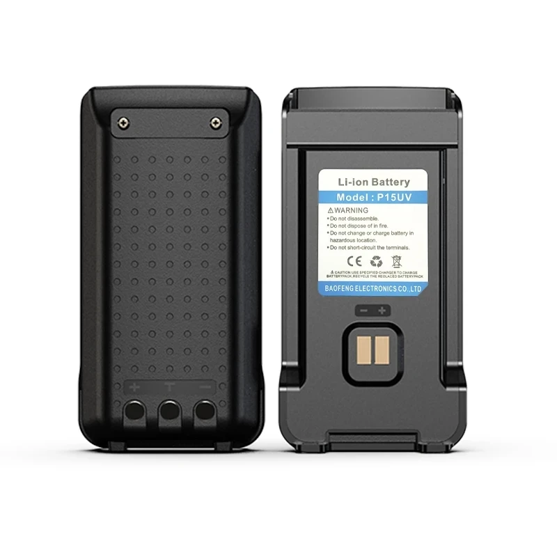 BAOFENG BF-UV13 PRO Walkie Talkie Battery High Capacity Batterior for UV8R P15UV Two Way CB Radio Support TYPE-C Charger 6