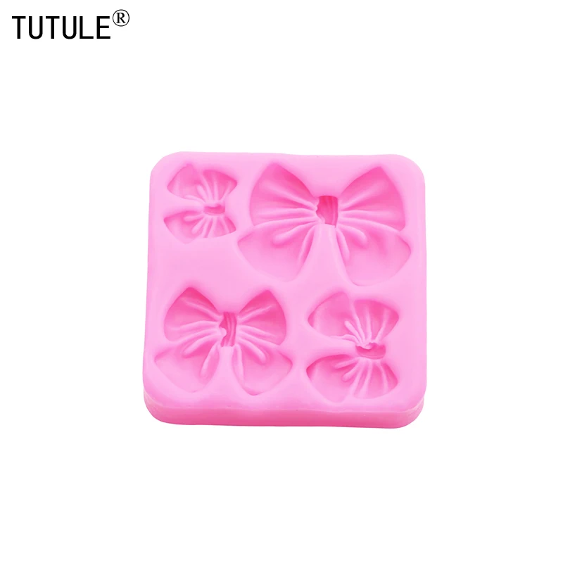 Butterfly knot flip candy chocolate silicone mold diy Large Small Butterfly cake decorating accessories clay drip silicone molds silicone mold