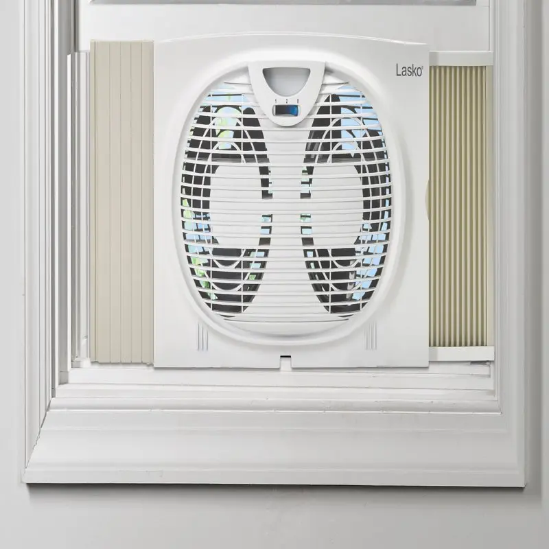 Twin Window Fan with 2 Speeds, W07350, White - AliExpress