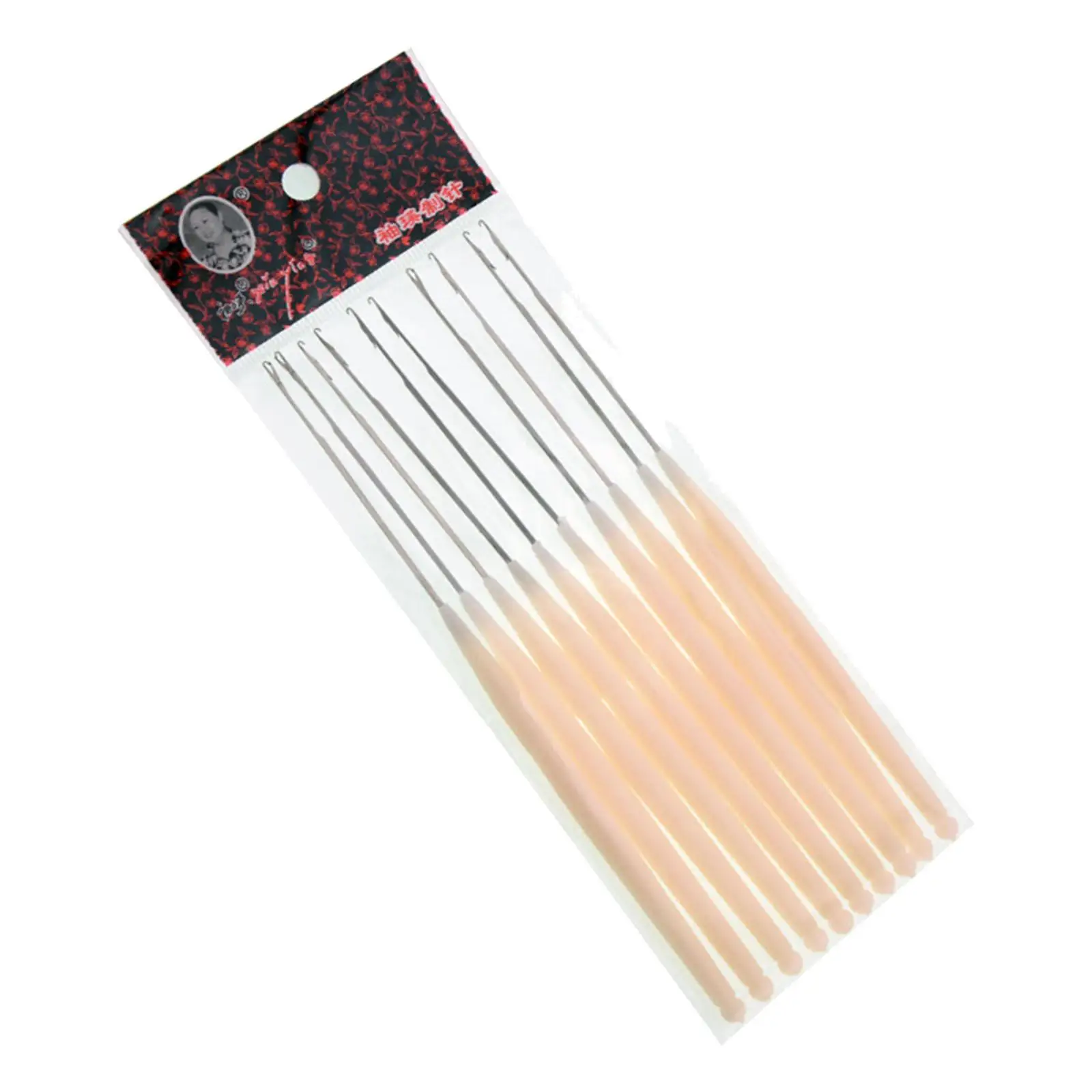 10pcs Latch Crochet Hooks Set Knitting Needles Weaving Crocheting Yarn Craft Braids Hair Tools Supplies