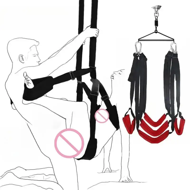 Sex Swings For Adults Bondage Hanging Fantasy Love New Sexy Products Novelty Sex Sling Swing For Toys Door Swing Adult Game