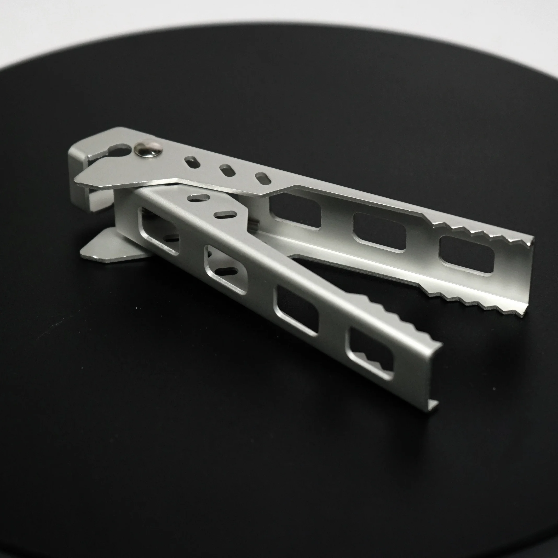 Aluminum Alloy Anti-Scalding Pot Clip for Camping Barbecue Kitchen Picnic Tableware 1pc camping cookware,kitchen utensils