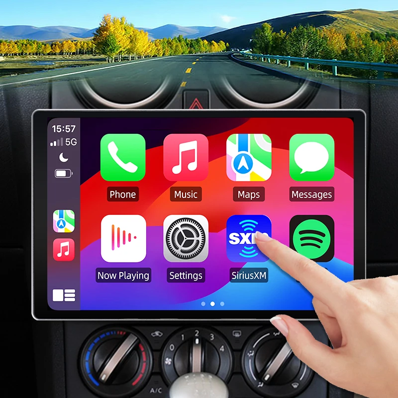 2K QLED Bildschirm Auto Radio Für Nissan Qashqai J10 2006-2013 Drahtlose CarPlay Android Auto Multimedia autoradio