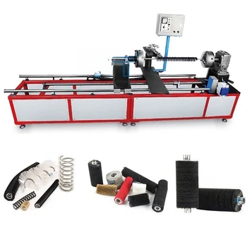 computer system control automatic external disk spiral brush production machine