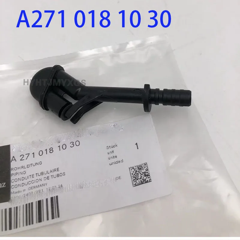 Engine camshaft bracket drain pipe for Mercedes Benz