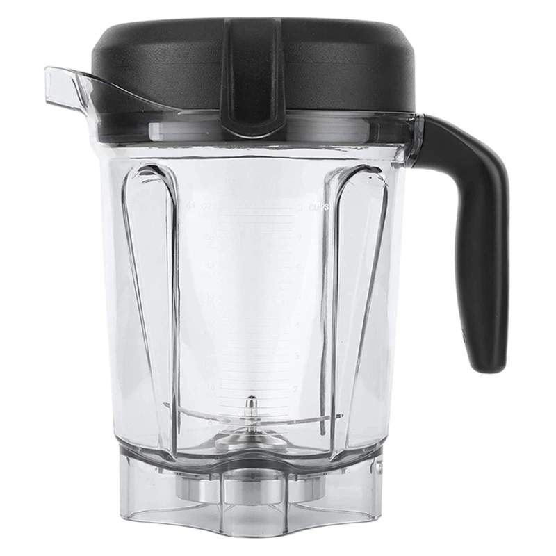 Transparent 64-Ounce Blender Container Clear Blender Container with Blade Lid for Vitamix 64oz Vitamix Food blender commercial blender