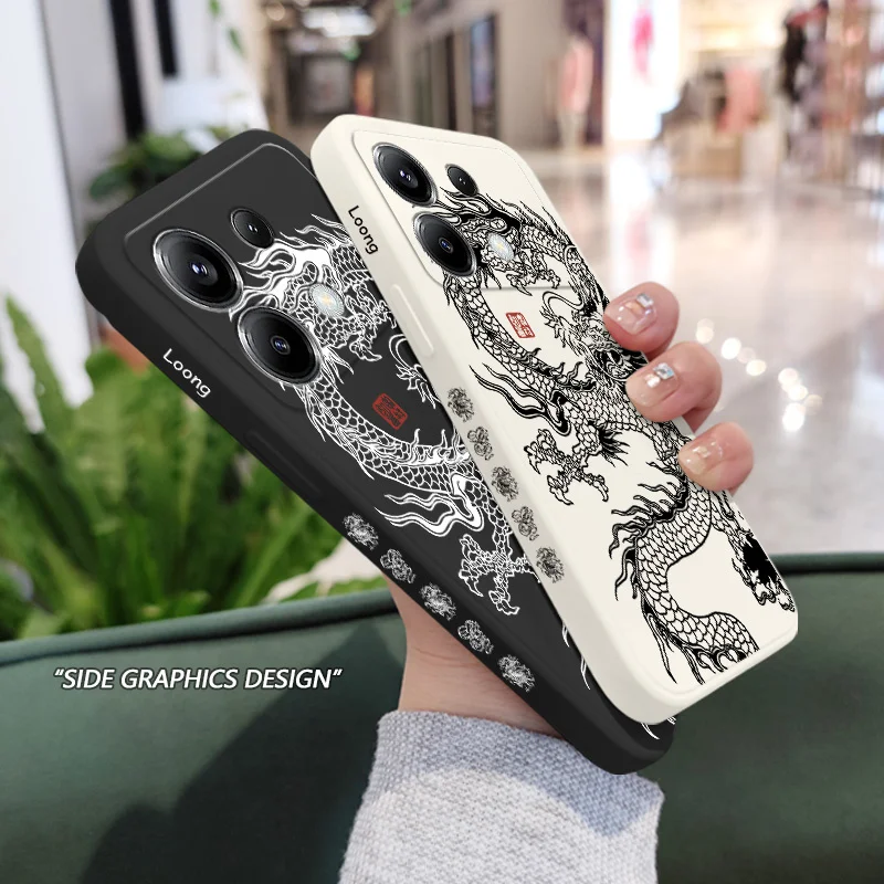 Dragon Wings Fly Silicone Phone Case - Stylish and Durable Protection