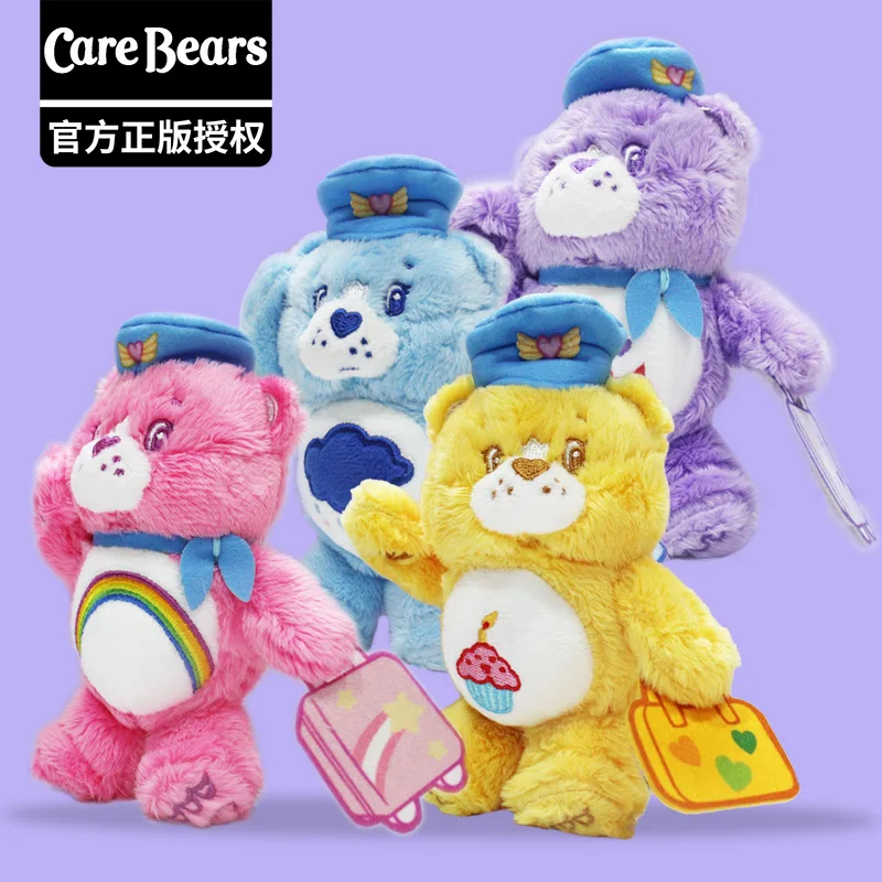 

Miniso подлинные мультяшные медведи, плюшевые подвески в виде сумки, детский подарок на день рождения, подвеска для пары
