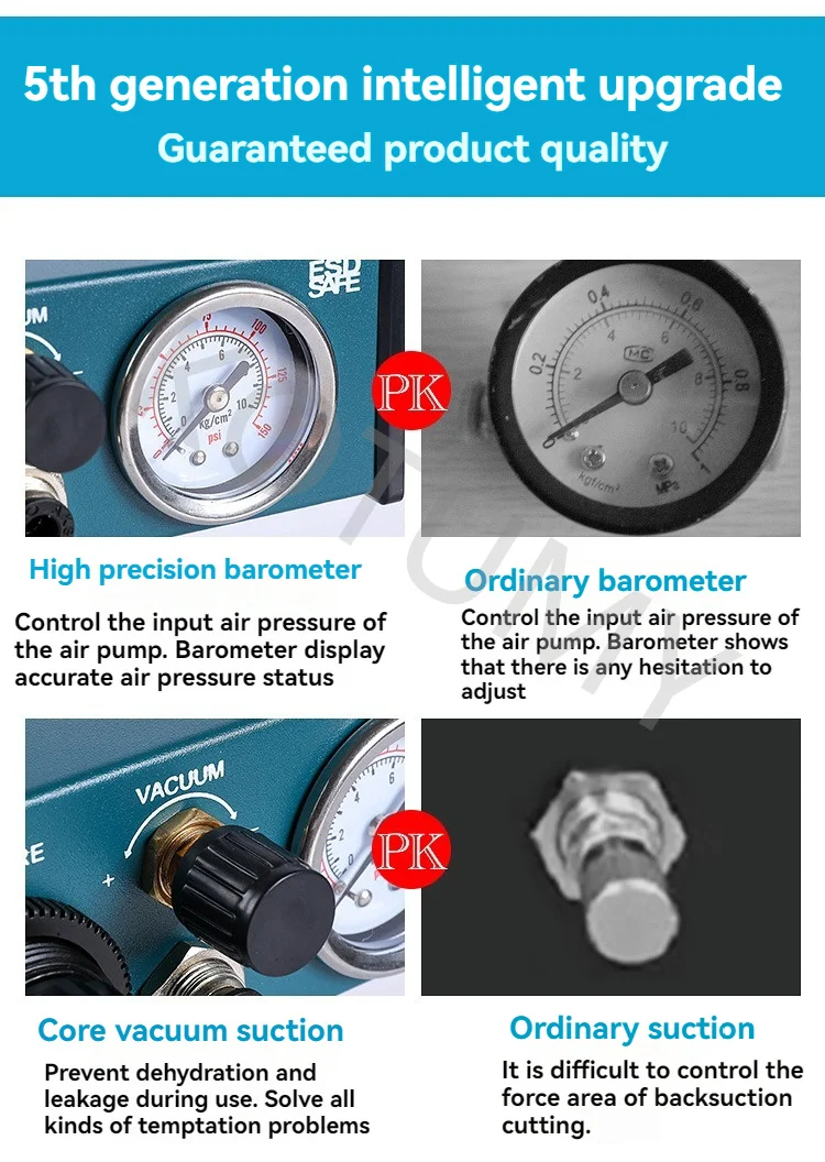 Description Picture 5 of item110V/220V Manual Pedal Glue Dispenser Epoxy Resin Automatic Glue Injection Machine Automatic Dispensing Machine BY-983A
