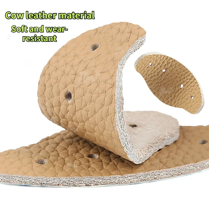 Shoe Leather Pads for High Heels Pain Reliefs for Women Adjust Size Adhesive Non-slip Shoe Pads Pain Relief Foot Care Inserts