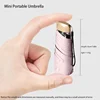 Mini sunshade, flat, manual sunscreen, portable sunshade, good-looking, sunny and rainy umbrella, foldable, compact 4