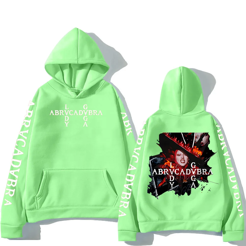 レディー・ガガメイヘムアブラカダブラパーカー 2025 ファッション男性