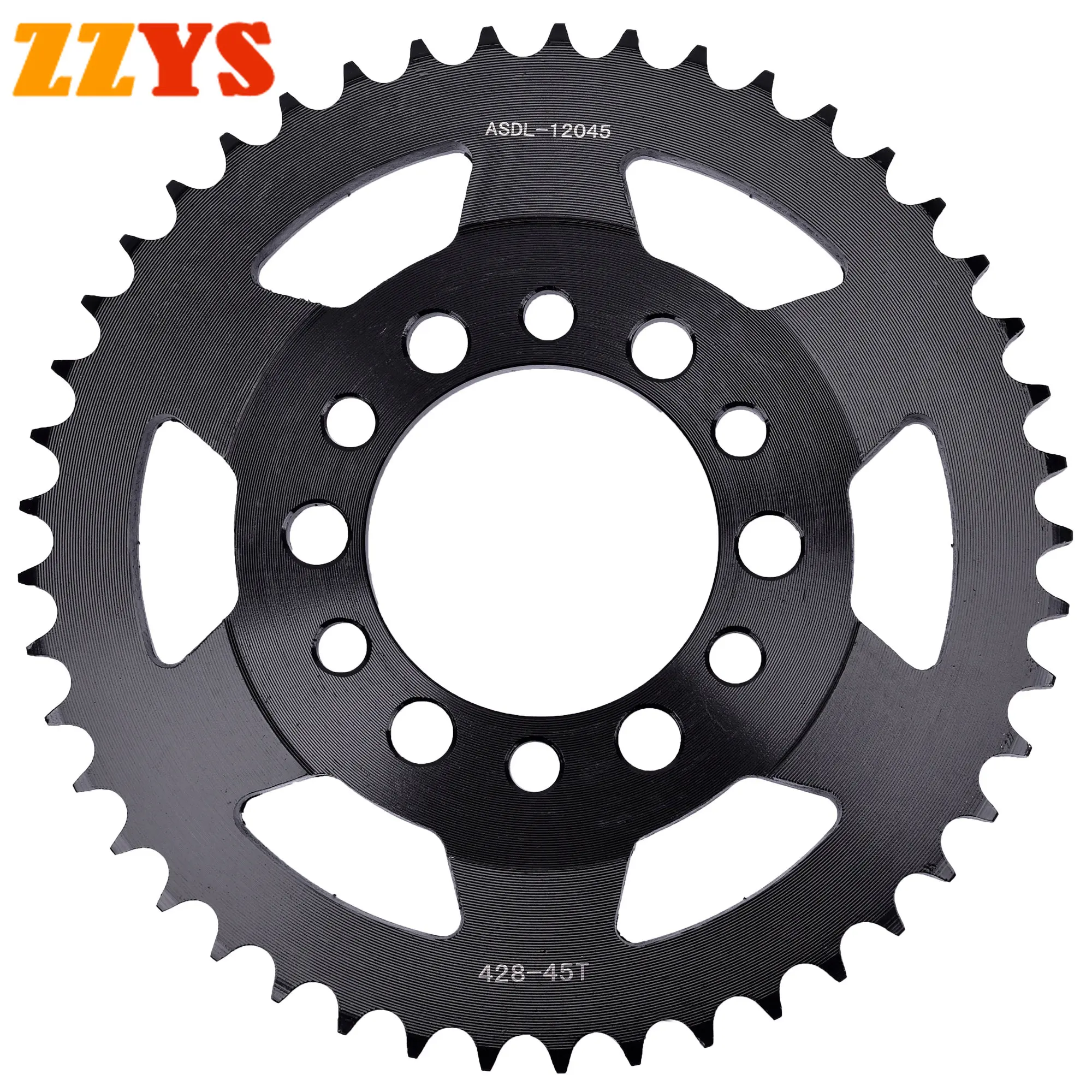 

428 45T 45 Tooth 428-45T Rear Sprocket Gear Wheel Cam For Yamaha XT250 XT250T XT 250 350 XT350 XT350N XT350N XT350C AG200 AG 200
