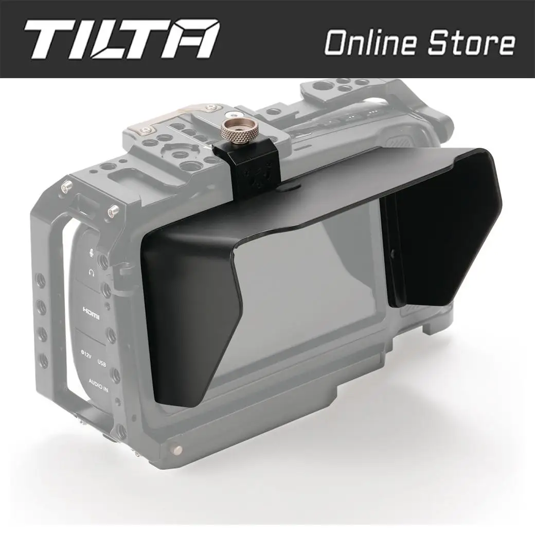 

TILTA TA-T01-HSH Half Sunhood for BMPCC 4K/6K Half Full Camera Cage SSD Holder Filmmaking Rig Black