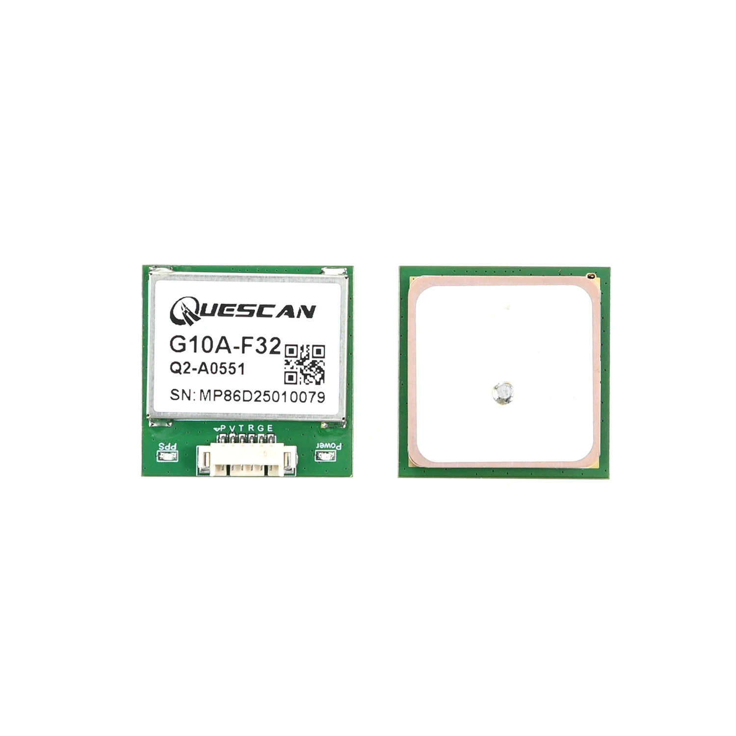 QUESCAN G10A-F32 시리얼 TTL 25Hz GPS GNSS 모듈 M10 GPS 갈릴레오 글로나스 베이두 QZSS SBAS NMEA UBX 프로토콜 속도계용 GPS