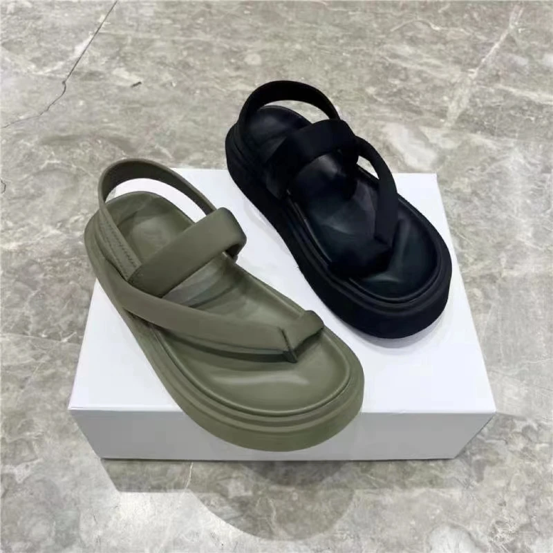 

Summer Women Slippers Flip Flops Thick Bottom Sandals Women Couples Outdoor Non-slip Sole Beach Casual Home Slipper NYBYCACL