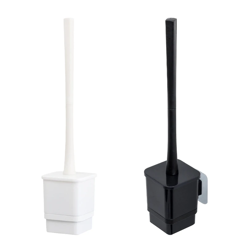 Toilet Brush Toilet Bowl Brush Durable Brush for Head Bristles Deep Cleaning Non-Slip Long Handle Toilet Brush and Holde