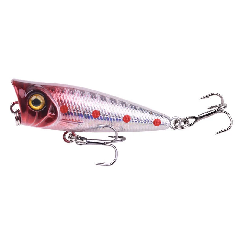 Iscas Pesca VIB 5 Unidades - Minnow Realista Para Truta E Bass
