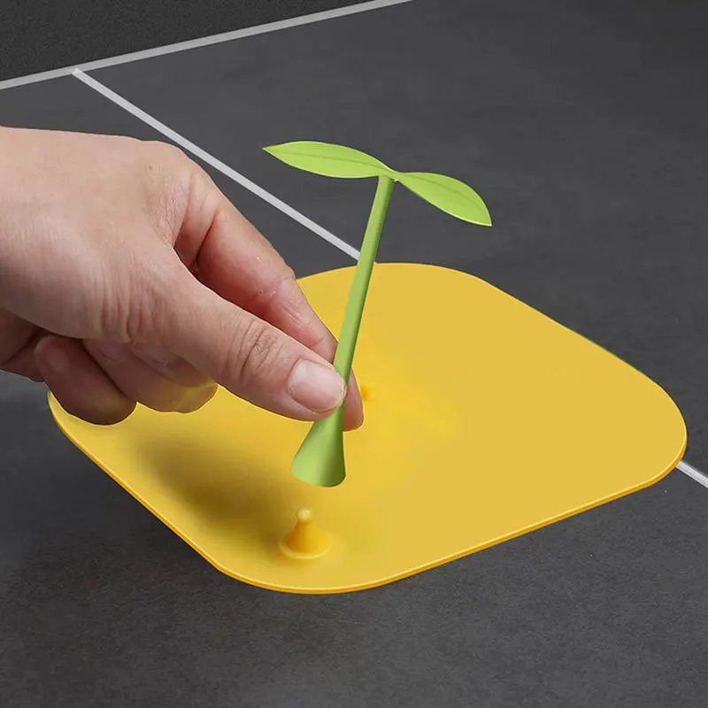 

Бытовой силиконовый коврик для слива в канализацию, с защитой от запаха