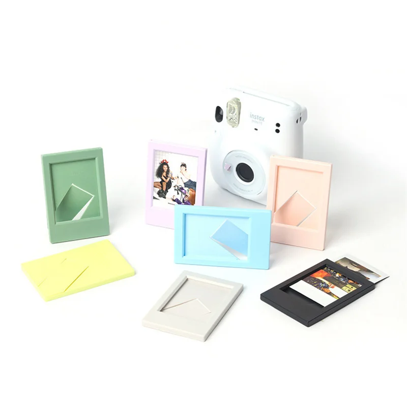 Mini Photo Frame Photocard Holder Desktop Stand Scrapbook Decorative Decor photocard protector photocard holder photo card holder