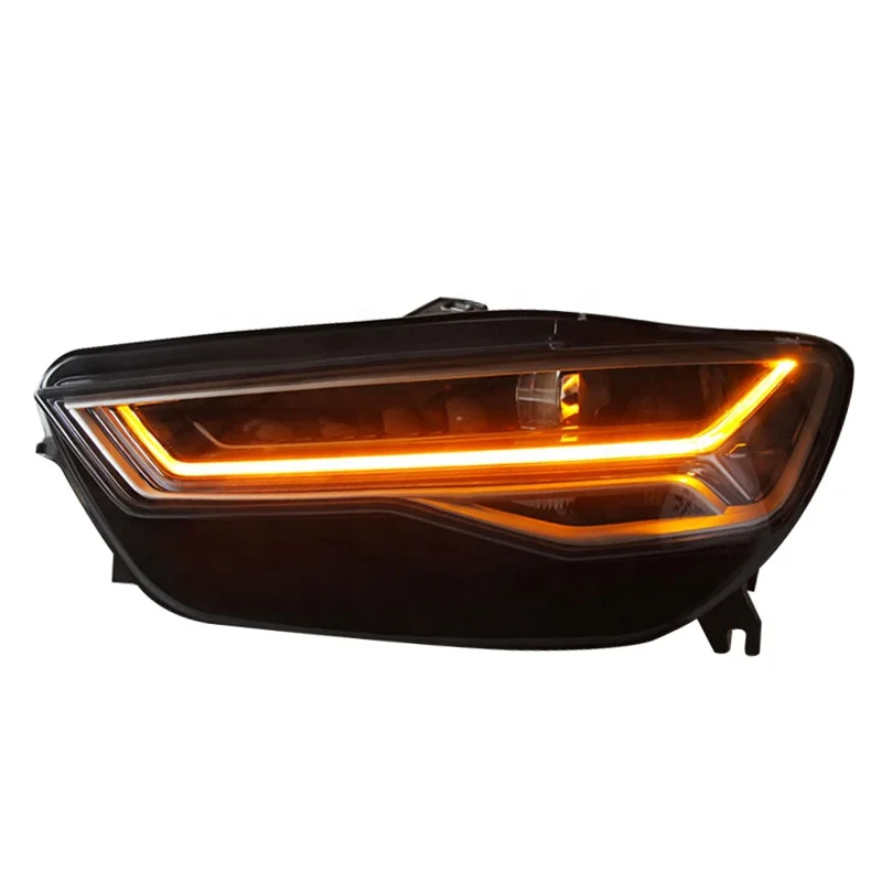 

LED drl led light source car headlight assembly for A6L 2016-2018 projector lens auto lighting systems