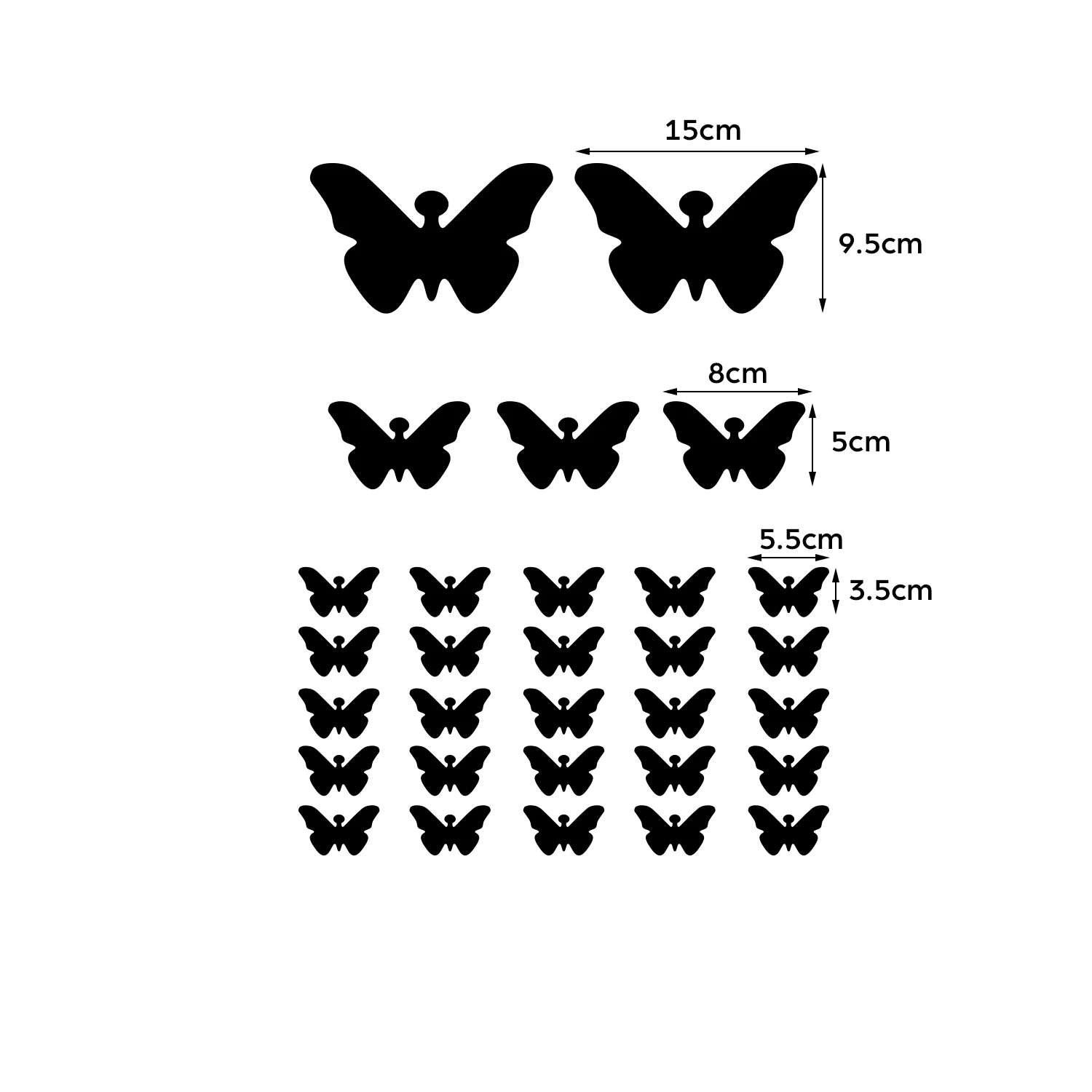 30PCS 3D Acrylic Mirror Wall Sticker DIY Butterfly Living Room Entrance Wall Home Decoration Art Furniture Stickers wall sticker mirror wall sticker acrylic wall sticker