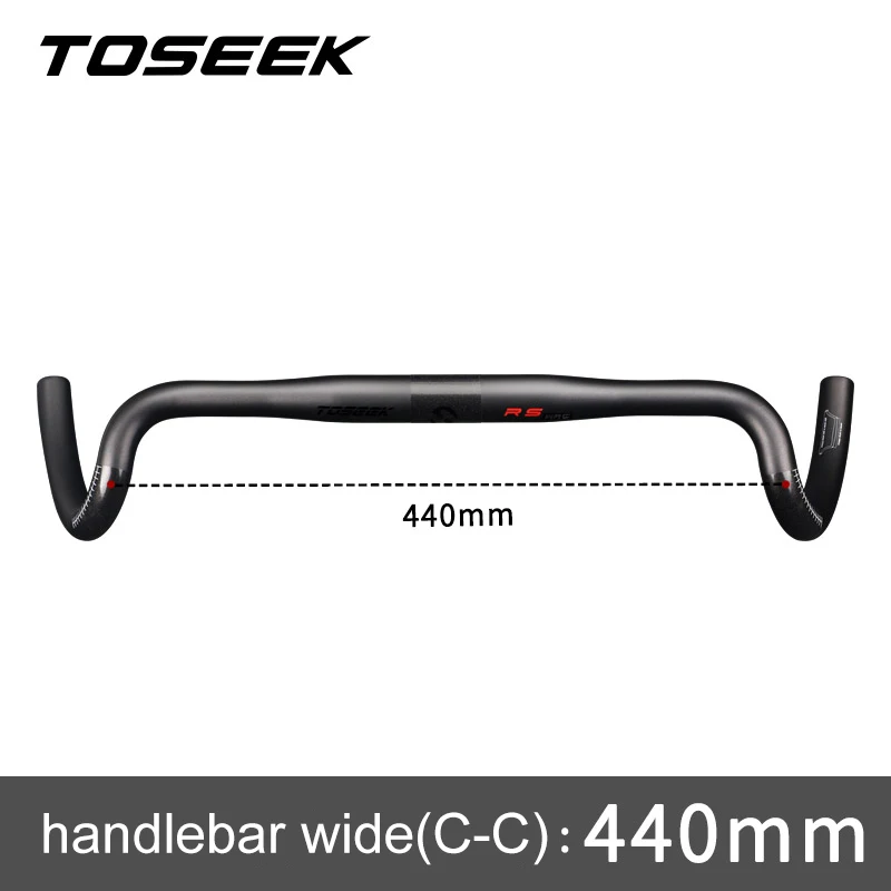 TOSEEK RS-wrc カーボンハンドルバー グラベルロード TOSEEK RS-wrc Carbon Gravel Handlebar Exotropism Handle Bar
